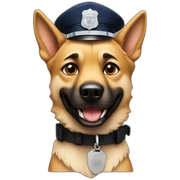 Police Dog sticker