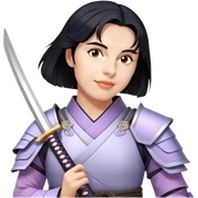 Gentle Samurai sticker