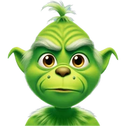 Grinch that’s blue sticker