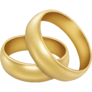 wedding rings sticker