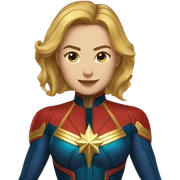 Captain Marvel sticker