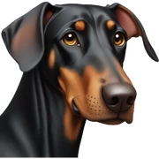 doberman sticker