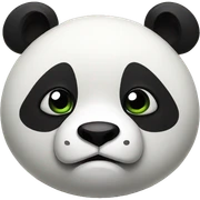 grumpy panda sticker