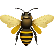 Bee sticker