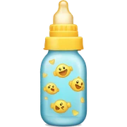 baby bottle sticker