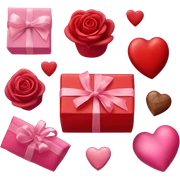 Valentines day sticker