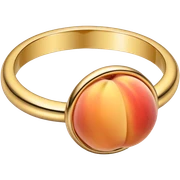 peachy ring sticker