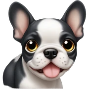 Frenchie puppy sticker