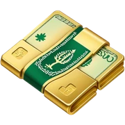 Saudi Riyal Symbol sticker