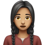 sad girl sticker