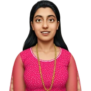 realistic portrait of girl sticker