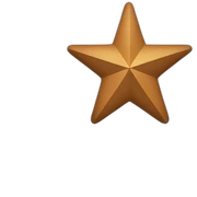 Texas star sticker