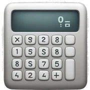 calculator sticker