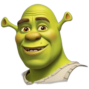 shrek, shrek, shrek sticker