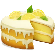 Lemon cake sticker