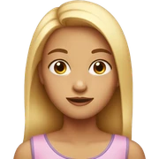Girl sticker