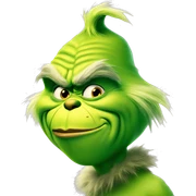 The Grinch sticker