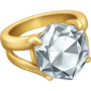 big diamond ring  sticker