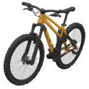 Mountain bike sticker