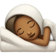 Girl sleeping  sticker