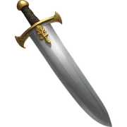 Medieval sword sticker