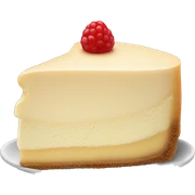 beige cheesecake sticker