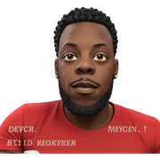 dark-skinned male with beard sticker