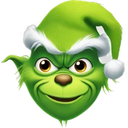 Grinch sticker