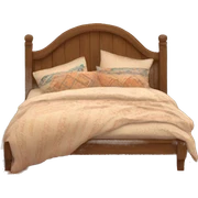 Cozy boho bed  sticker
