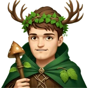 Forest Wizard sticker