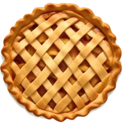 Apple pie sticker