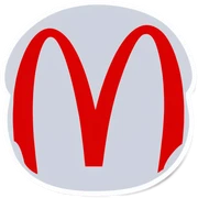 McDonald’s  sticker
