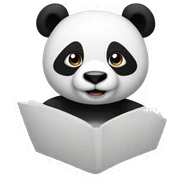 Panda sticker