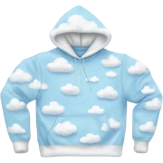 Cloud hoodie sticker