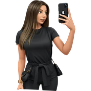 girl with phone and bag sticker