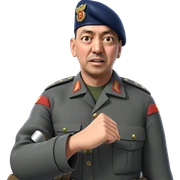 soviet soldier in uniform sticker
