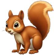 squirrel sticker