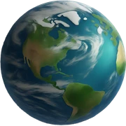 Earth sticker