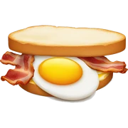 Eggs and bacon sticker