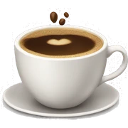 Aesthetic coffee sticker