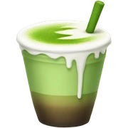 Matcha latte  sticker