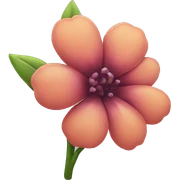 Flower sticker