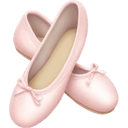 Pale pink ballet shoes sticker