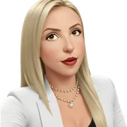 blonde beauty with elegant jewelry sticker