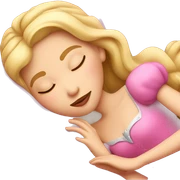 Sleeping beauty  sticker