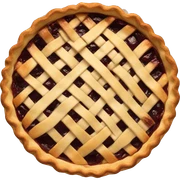 Pie sticker