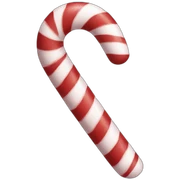candy cane sticker