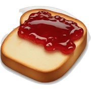 jam on toast sticker