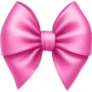 Pink bow  sticker