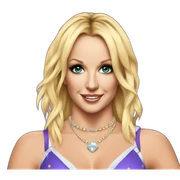 Britney Spears circus sticker
